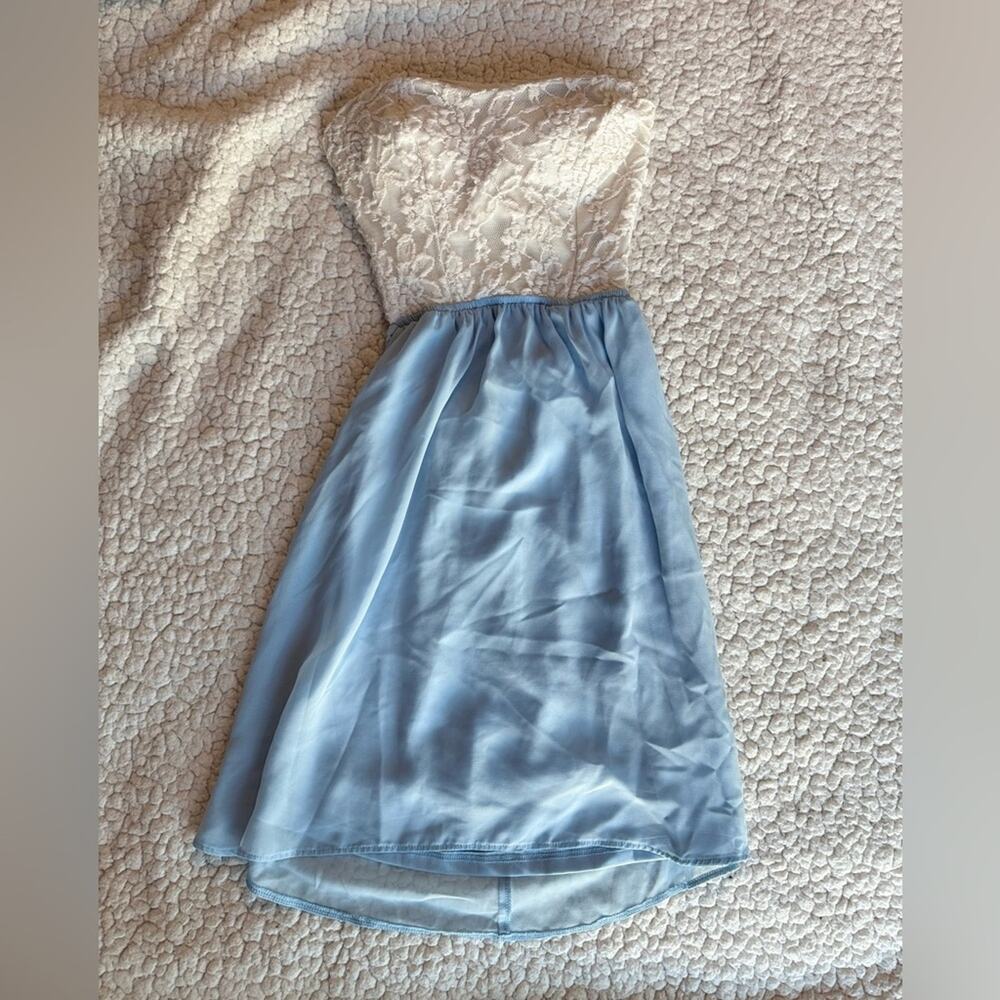 Inwear Blue and White Mini Dress